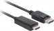 Kabel Lanberg DisplayPort - HDMI 1 m czarny (CA-DPHD-11CC-0010-BK) 1