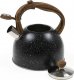 KingHoff Czajnik z gwizdkiem Krisberg KR 2597 tradycyjny indukcyjny czarny galaxy 1