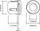 Einparts Czujniki parkowania EPP5700 22mm CZARNE + kamera 13