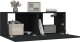 vidaXL vidaXL Szafki pod telewizor, 2 szt., czarne, 80x30x30 cm 4