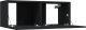 vidaXL vidaXL Szafki pod telewizor, 2 szt., czarne, 80x30x30 cm 6