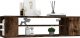vidaXL vidaXL Wisząca szafka pod TV, przydymiony dąb, 100x30x26,5 cm 2
