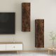 vidaXL vidaXL Wiszące szafki TV, 2 szt., przydymiony dąb, 30,5x30x110 cm 2