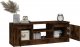 vidaXL Szafka pod TV, z drzwiczkami, przydymiony dąb, 102x30x36 cm 4