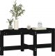 vidaXL vidaXL Stolik kawowy, czarny, 87x48x35 cm, lite drewno sosnowe 4