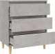 vidaXL vidaXL Komoda, szarość betonu, 60x35x70 cm, materiał drewnopochodny 6