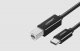 Kabel USB Ugreen USB-B - USB-C 1 m Czarny (80811) 1