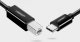 Kabel USB Ugreen USB-B - USB-C 1 m Czarny (80811) 4