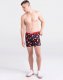 SAXX Bokserki męskie sportowe VOLT Boxer Brief świąteczna skarpeta czarne S 3