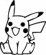 Sticky Studio Naklejka Pikachu 10 cm 1