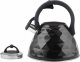 Berretti BERRETTI - Czajnik tradycyjny Rosa - 3 L - czarny - indukcja gaz - BR-7627 1