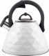 Berretti BERRETTI - Czajnik tradycyjny Rosa - 3 L - biały - indukcja - gaz - BR-7610 1
