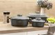 Berretti BERRETTI - Garnek Brytfanna GRANITE - indukcja gaz piekarnik - 28 cm - 6,5 L - BR-2141 3