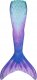 Master Kostium Syrenki Strój Kąpielowy MASTER 120 cm Blue 30