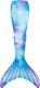 Master Kostium Syrenki Strój Kąpielowy MASTER 120 cm Blue 32