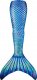 Master Kostium Syrenki Strój Kąpielowy MASTER 120 cm Blue 33