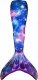 Master Kostium Syrenki Strój Kąpielowy MASTER 120 cm Blue 34