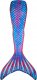 Master Kostium Syrenki Strój Kąpielowy MASTER 120 cm Blue 35