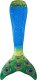 Master Kostium Syrenki Strój Kąpielowy MASTER 120 cm Blue 39