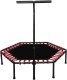 Trampolina Trampolina Sześciokątna Fitness Z Uchwytem o śr.136 cm 7