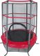 Trampolina Trampolina Z Siatką Czarno-Czerwona o śr. 137 cm 1
