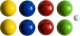 Lucio Londero Drewniane Kule do Gry 8 szt. - Boule, Bule, Petanque LONDERO 90 mm 2