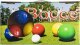 Lucio Londero Drewniane Kule do Gry 8 szt. - Boule, Bule, Petanque LONDERO 90 mm 4