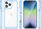 Braders Etui Outer Braders z żelową ramką do iPhone 14 Pro Max niebieski 1