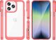 Braders Etui Outer Braders z żelową ramką do iPhone 14 Pro Max czerwony 1