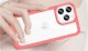 Braders Etui Outer Braders z żelową ramką do iPhone 14 Pro Max czerwony 3