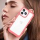 Braders Etui Outer Braders z żelową ramką do iPhone 14 Pro Max czerwony 6
