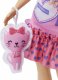 Lalka Barbie Mattel Barbie Moja Pierwsza Barbie Lalka + kotek HLL19 6