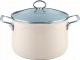 Riess RIESS - Garnek wysoki z pokrywą 6,5l 24cm Avorio 1