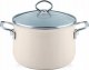 Riess RIESS - Garnek wysoki z pokrywą 6,5l 24cm Avorio 1