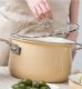 Riess RIESS - Garnek wysoki z pokrywą 6,5l 24cm Avorio 4