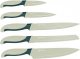 Alpina Alpina - Zestaw noży ze stali nierdzewnej (zielony) 1