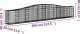 vidaXL vidaXL Kosze gabionowe, 2 szt, 400x30x60/80 cm, galwanizowane żelazo 6