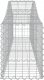 vidaXL vidaXL Kosze gabionowe, 4 szt, 200x30x40/60 cm, galwanizowane żelazo 5
