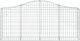 vidaXL vidaXL Kosze gabionowe, 3 szt, 200x30x80/100 cm, galwanizowane żelazo 4