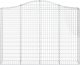 vidaXL vidaXL Kosze gabionowe, 2 szt, 200x30x140/160 cm, galwanizowane żelazo 4