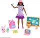Lalka Barbie Mattel Barbie Moja Pierwsza Barbie Zwierzątka i akcesoria do szkoły HMM61 HMM60 MATTEL 3