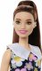 Lalka Barbie Mattel Fashionistas Sukienka w kwiatki + aparat słuchowy (HBV19) 1