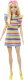 Lalka Barbie Mattel Fashionistas Sukienka w paski i aparat ortodontyczny HJR96 1