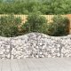 vidaXL Kosze gabionowe, 25 szt, 200x50x80/100 cm, galwanizowane żelazo 1