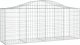 vidaXL Kosze gabionowe, 25 szt, 200x50x80/100 cm, galwanizowane żelazo 3