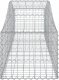 vidaXL vidaXL Kosze gabionowe, 12 szt, 200x50x40/60 cm, galwanizowane żelazo 5