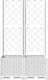 vidaXL vidaXL Donica ogrodowa z kratką, biała, 80x40x136 cm, PP 4
