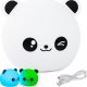 Verk LAMPKA NOCNA DLA DZIECI PANDA RGB PILOT LED USB 13