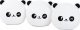 Verk LAMPKA NOCNA DLA DZIECI PANDA RGB PILOT LED USB 3