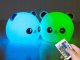 Verk LAMPKA NOCNA DLA DZIECI PANDA RGB PILOT LED USB 8